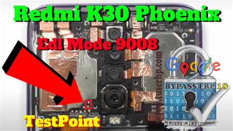 redmi k30 4g test point